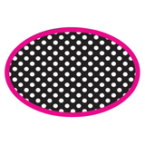Ashley Productions ASH10048 Magnetic Whiteboard Eraser Bw Dots