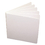 Ashley Productions ASH10704 White Hardcover Blank Book 5 X 5, Price/EA