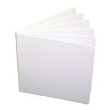 Ashley Productions ASH10705 White Hardcover Blank Book 11X8-1/2