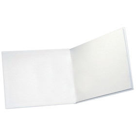 Ashley Productions ASH10710-6 White Hardcover Blank Book, 8.5 X 11 (6 EA)