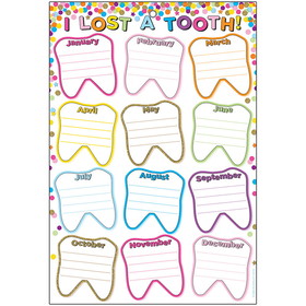 Ashley Productions ASH91060 Smart Confetti Lost Tooth, Dry-Erase Surface
