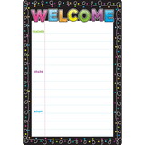 Ashley Productions ASH91083 Chalk Dots Welcome 13 X 19 Chart, Smart Poly