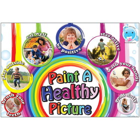 Ashley Productions ASH91102 Chart 13X19 Paint A Healthy Picture, Smart Poly Healthy Bubbles
