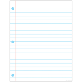 Ashley Productions ASH92001 Notebook Paper 17X22 Smart Poly Cht
