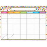 Ashley Productions ASH95305 Calendar Confetti Style Postermat, Pals Smart Poly Single Sided