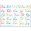 Ashley Productions ASH95308 Cursive Handwriting Postermat, Pals Smart Poly Single Sided, Price/Each