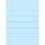 Ashley Productions ASH95322 Blue Notebook Paper Postermat, Pals Smart Poly Single Sided, Price/Each