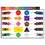 Ashley Productions ASH95328 Postermat Smart Poly Shapes/Color, Price/Each