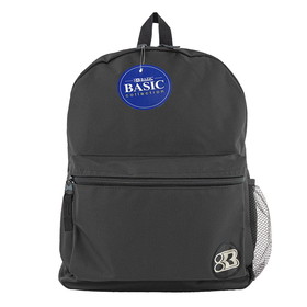 BAZIC Products BAZ1030 16In Black Basic Collctn Backpack