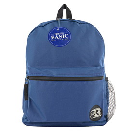 BAZIC Products BAZ1031 16In Blue Basic Collctn Backpack