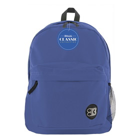 BAZIC Products BAZ1051 17In Blue Classic Backpack