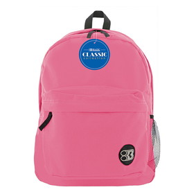 BAZIC Products BAZ1056 17In Fuchsia Classic Backpack