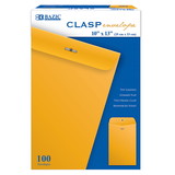 BAZIC Products BAZ5073 Bazic Clasp Envelopes 10 X 13 100Pk