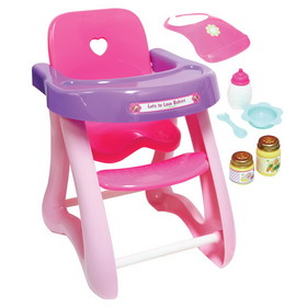 JC Toys BER25500 For Keeps High Chair & Accessory St