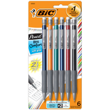 Bic Usa BICMPFGP61 Bic Xtra Comfort 6 Pack Mechanical - Pencils.5Mm