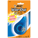 Bic USA BICWOTAPP11 Bic Wite Out Ez Correct Correction Tape Single