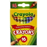 Crayola BIN16 Regular Size Crayons 16Pk