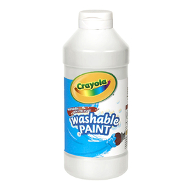 Crayola BIN201653 Washable Paint 16 Oz White