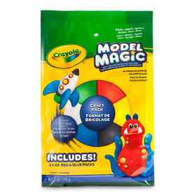 Crayola BIN232407 Model Magic Craft Pack 6Pk