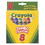 Crayola BIN389 Crayons Jumbo 8Ct Peggable Tuck Box, Price/EA