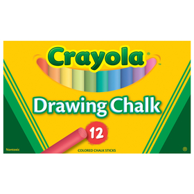 Crayola BIN403 Colored Drawing Chalk Asst