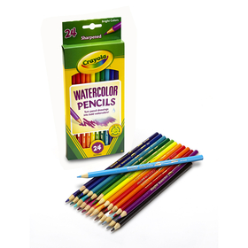 Crayola BIN4304 Crayola Watercolor Pencils 24 Color