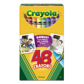 Crayola BIN48 Regular Size Crayon 48Pk