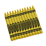 Crayola BIN520836034 Crayola Bulk Crayons 12 Ct Yellow
