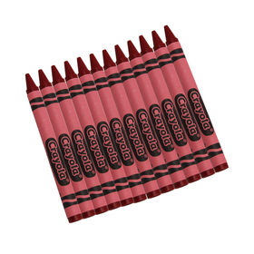 Crayola BIN520836038 Crayola Bulk Crayons 12 Count Red