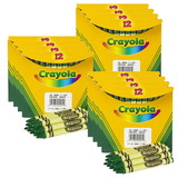 Crayola BIN520836044-12 Crayola Bulk Crayons 12Ct, Per Bx Green (12 BX)