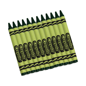 Crayola BIN520836044 Crayola Bulk Crayons 12 Count Green
