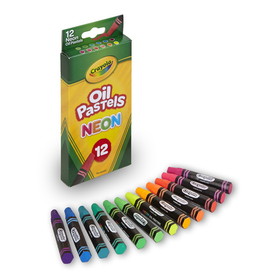 Crayola BIN524613 Crayola 12 Ct Oil Pastels Neon
