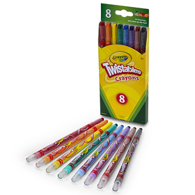Crayola BIN527408 Twistables Crayons 8 Ct