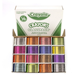 Crayola BIN528016 Crayons Classpacks 16 Color Reg Size 800 Crayons