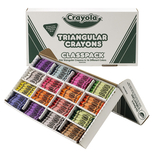 Crayola BIN528039 Crayola Crayon Classpack Triangular - 16 Colors 256 Crayons
