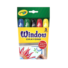 Crayola BIN529765 Washable Window Crayons