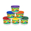 Crayola BIN570016 Dough Set Of 6 Tubs Red Orange Green Yellow Purple Blue, Price/EA