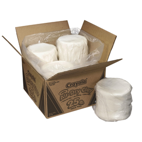 Crayola BIN575001 Air Dry Clay 25 Lb White Pk