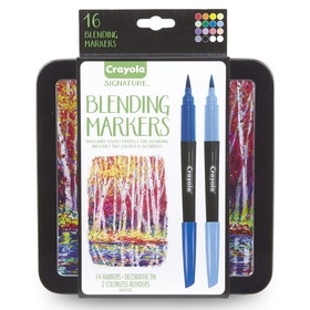 Crayola BIN586502 Signature 16 Ct Blending Markers