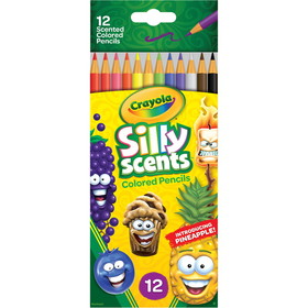 Crayola BIN682112 12 Ct Silly Scents Colored Pencils