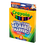 Crayola BIN7832 Washable Markers 8 Pk Bold Colors Conical Tip, Price/EA