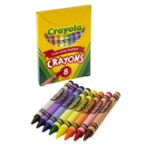 Crayola BIN80 Large Size Tuck Box 8Pk