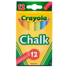Crayola BIN816 Crayola Colored Low Dust Chalk