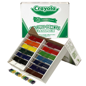 Crayola BIN8462 Colored Pencils 462 Ct Classpack 14 Colors
