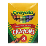 Crayola BIN8 Regular Size 8 Colors