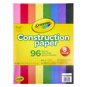 Crayola BIN993000 Crayola 96 Ct Construction Paper