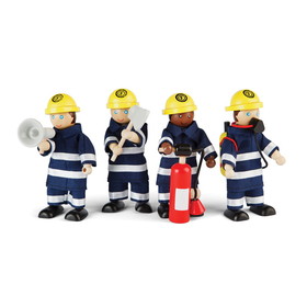 Bigjigs Toys BJTT0117 Firefighters Set
