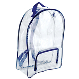 Bags Of Bags BOBBP131703B Clear Backpack