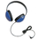 Califone International CAF2800BL Listening First Stereo Headphones Blue, Price/EA