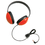Califone International CAF2800RD Listening First Stereo Headphones Red, Price/EA